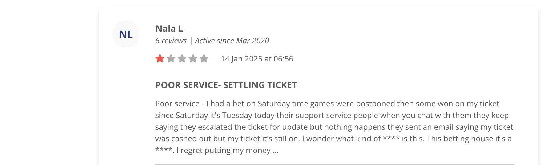 HelloPeter review screenshot