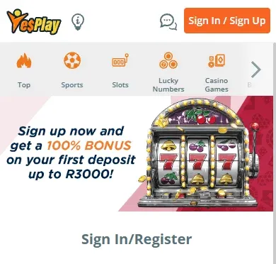 YesPlay mobile play signin